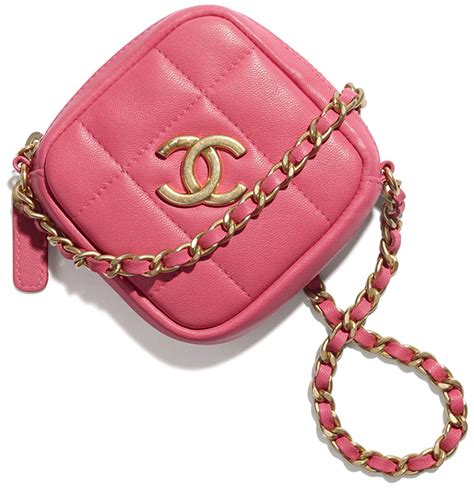 chanel leather goods online|Chanel small bag with handle.